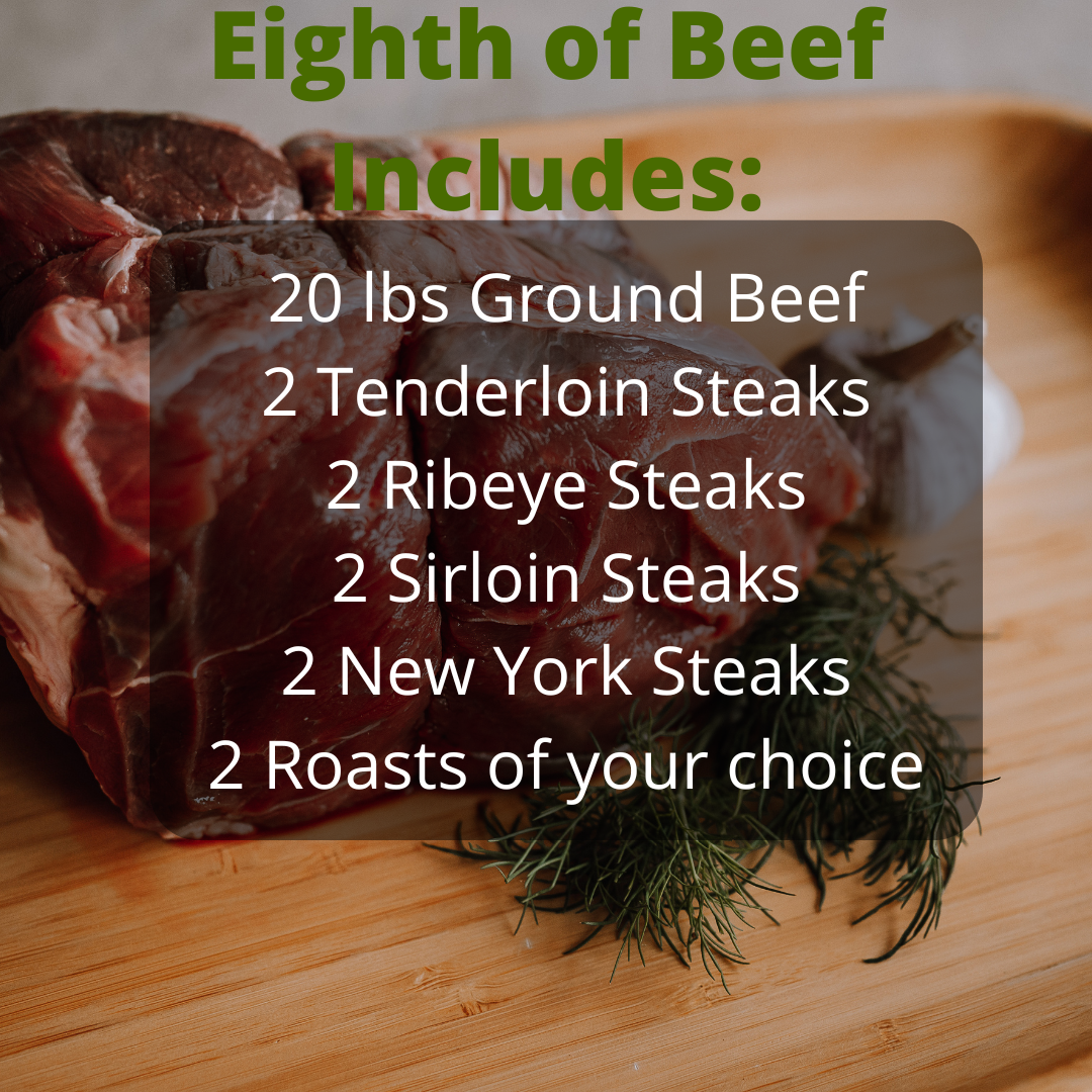 1/8th Side of Beef